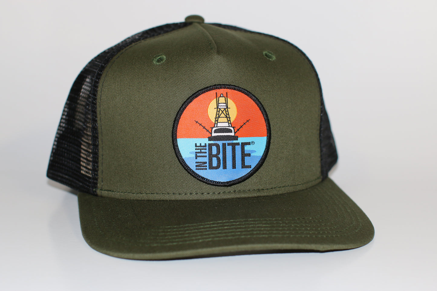 Surfer Trucker Hat - Dark Green