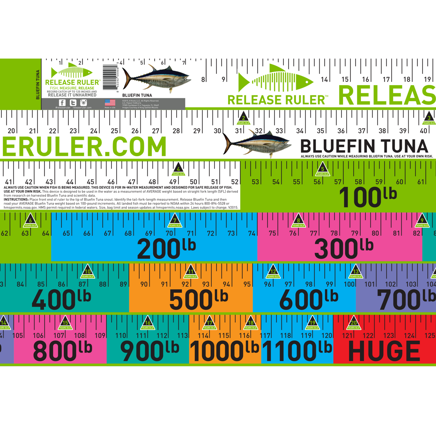 Bluefin Tuna Ruler