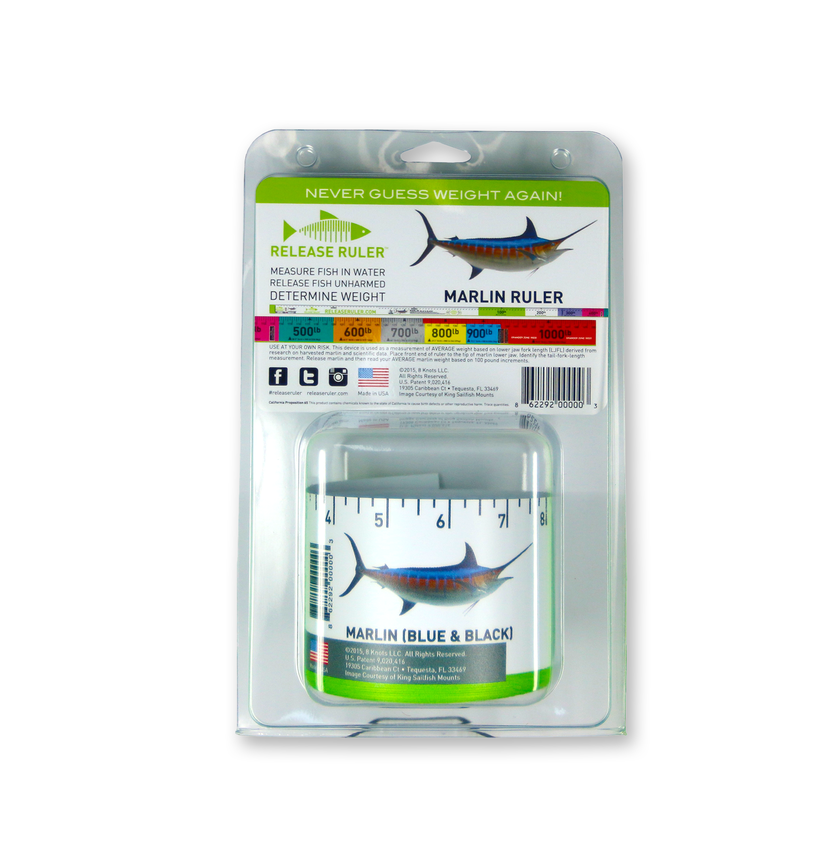 Marlin Release Ruler + Free One Year Subscription of InTheBite Magazin –  InTheBite - Shop