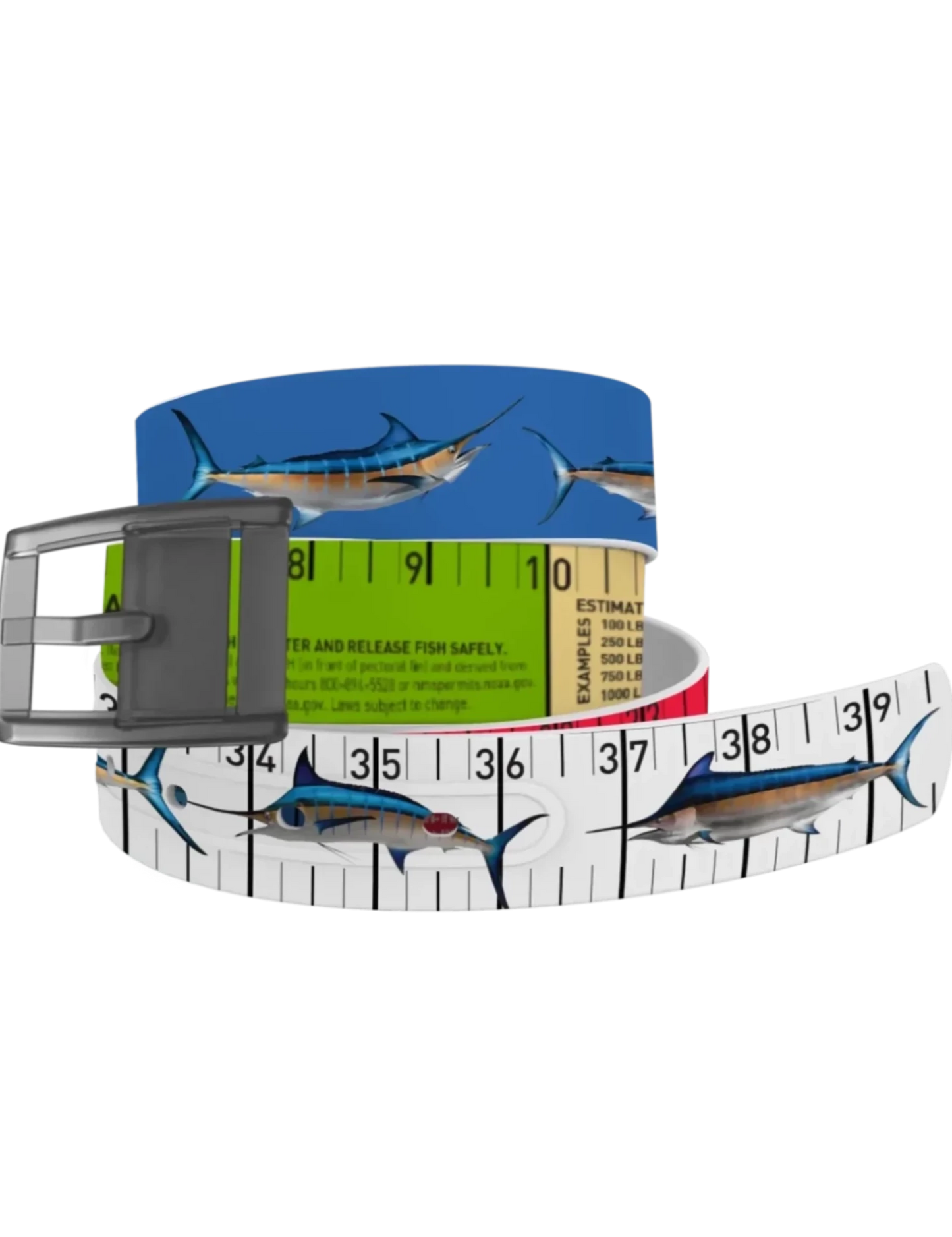 Off white ruler belt Clearance